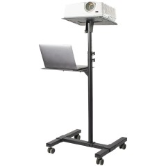 "StarTechcom Mobile Projector and Laptop - ADJPROJCART | Experience Portable Projection Perfection!"